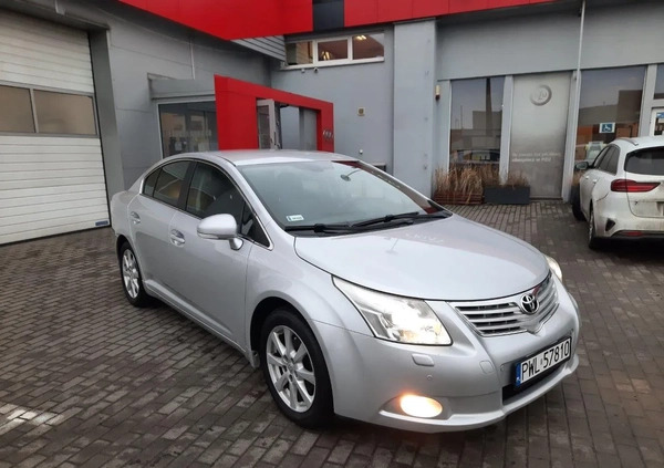 Toyota Avensis cena 27499 przebieg: 224645, rok produkcji 2010 z Ostróda małe 254